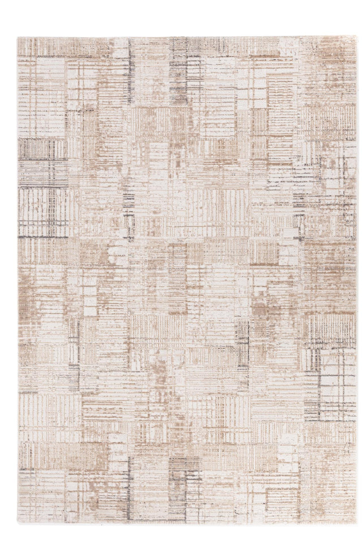 Μοντέρνο Χαλί Μπεζ Πολυεστερικό Madisson(72B) Royal Carpet 1.33X1.90