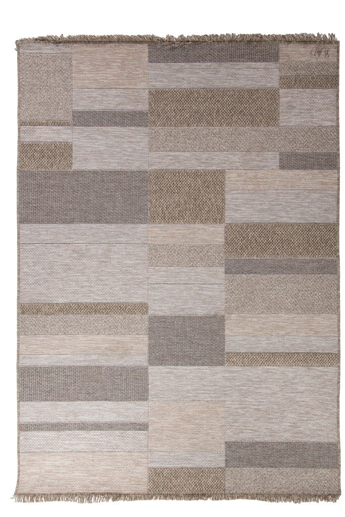 Ψάθινο Χαλί Μπεζ-Γκρι Oria Royal Carpet 2.00X2.90