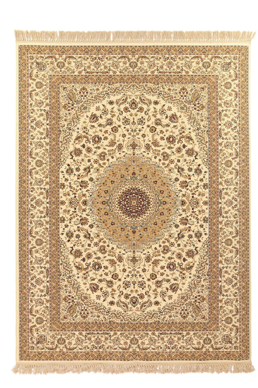 Κλασικό Χαλί Κρεμ Σετ Κρεβατοκάμαρας 3τμχ Sherazad Royal Carpet (3756/8351)