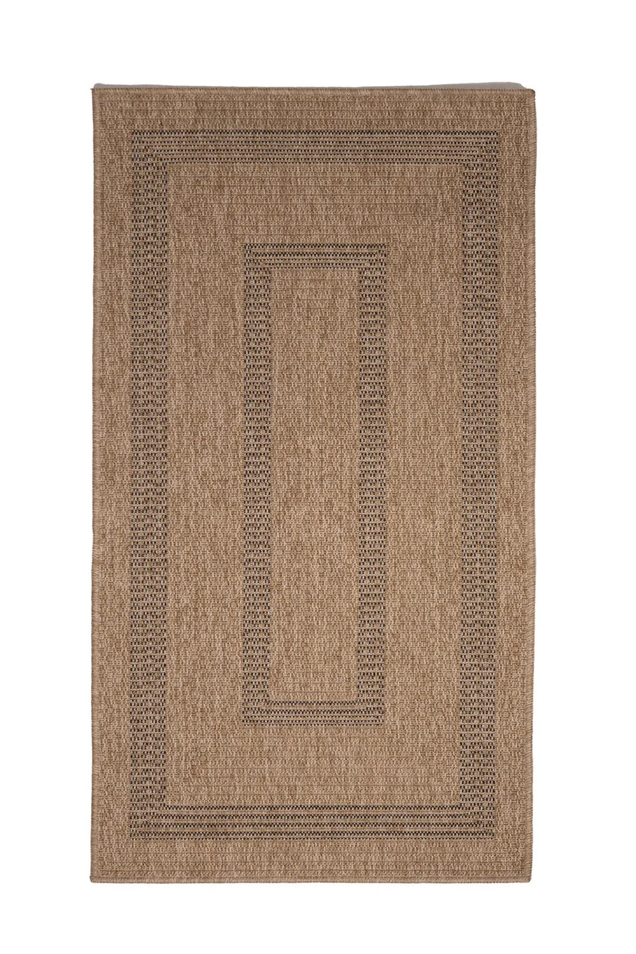 Ψάθινο Χαλί Μπεζ-Μαύρο Avanos Royal Carpet 0.80X1.50