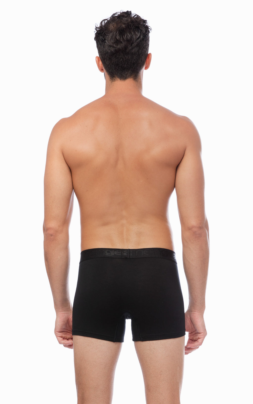 Σετ Ανδρικό Boxer Μαύρο Mengear TENCEL Modal 2 τμχ Minerva