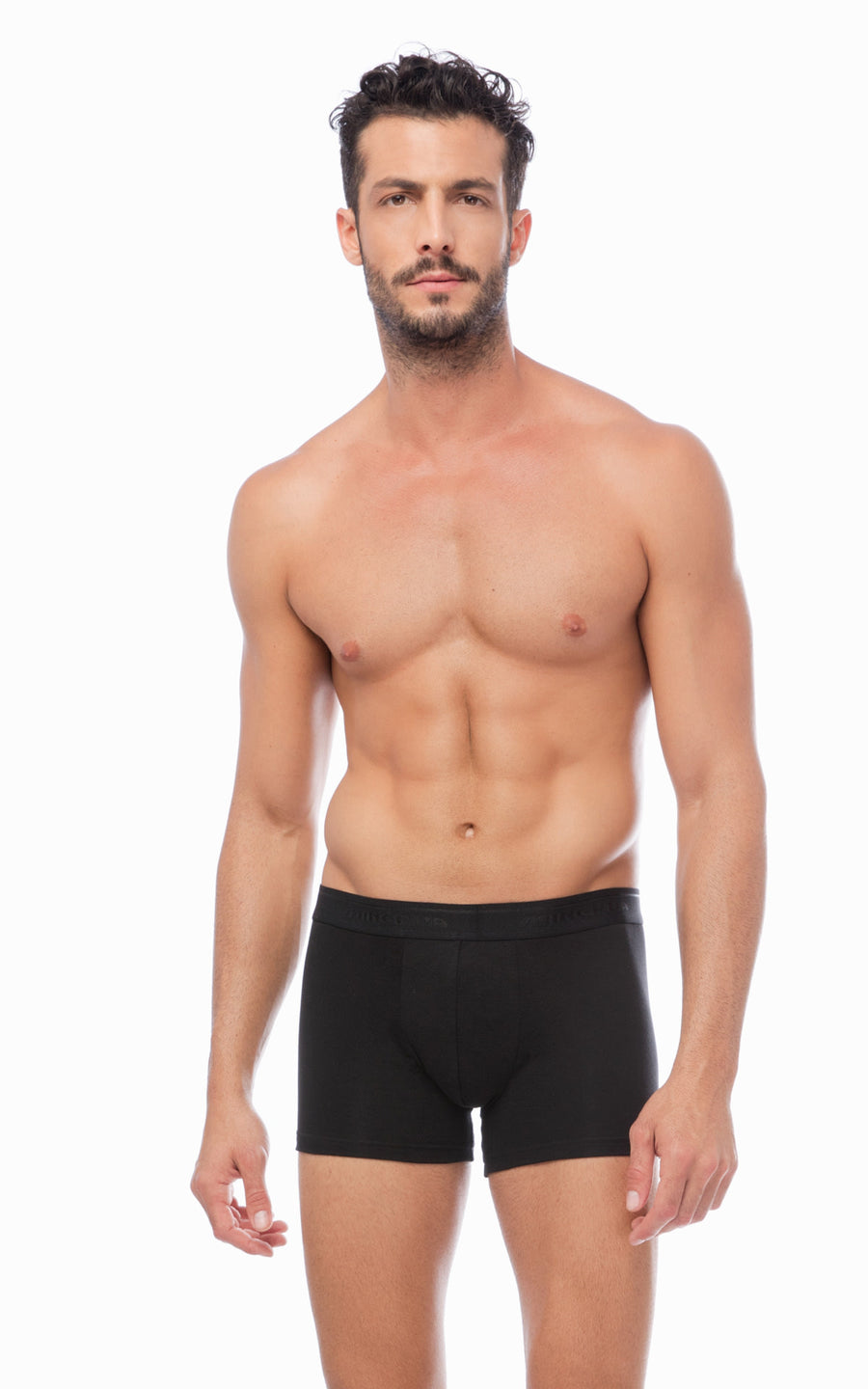 Ανδρικό Boxer Μαύρο TENCEL Lyocell Minerva