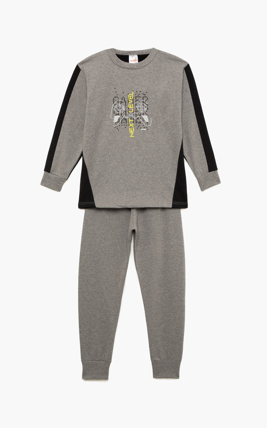 Παιδική Πιτζάμα Βαμβακερή Γκρι Playstation-Next Level Minerva