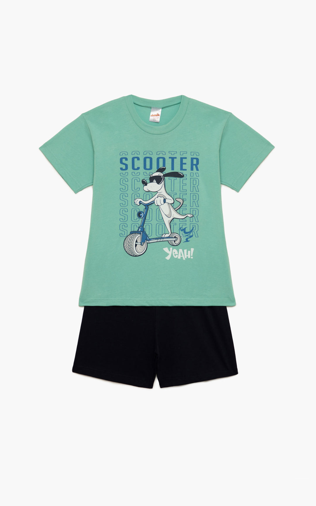 Παιδική Πιτζάμα Βαμβακερή Βεραμάν Για Αγόρι Με Σκυλάκι Minerva