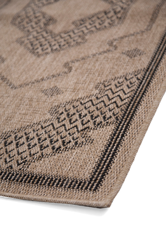 Ψάθινο Χαλί Μπεζ-Μαύρο Avanos Royal Carpet 0.80X1.50