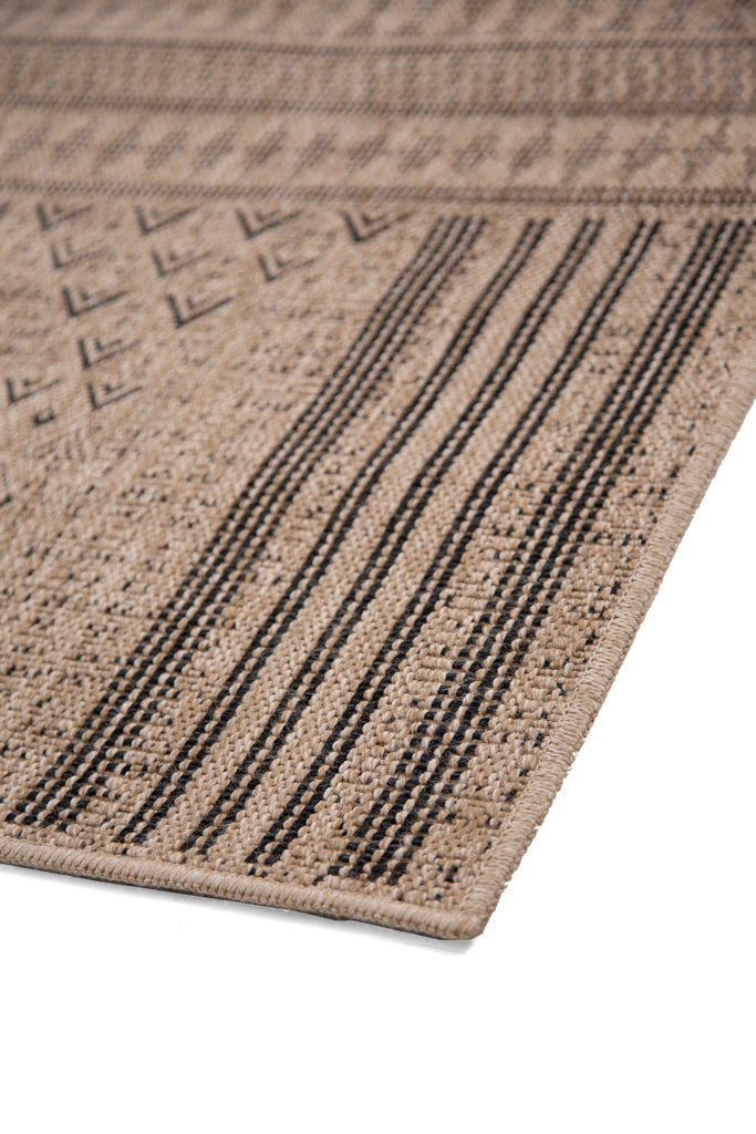 Ψάθινο Χαλί Μπεζ-Μαύρο Avanos Royal Carpet 0.80X1.50