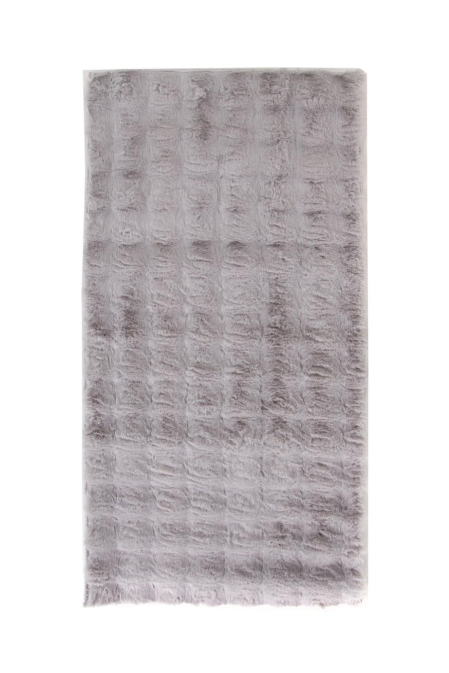 Γούνινο Χαλί Γκρι Συνθετικη Γούνα Bubble Royal Carpet 0.67X1.40
