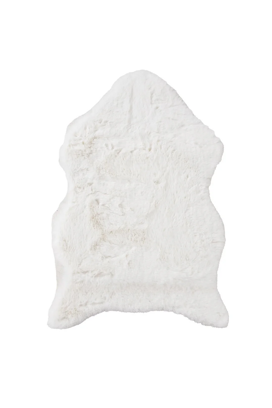 Γούνινο Χαλί Λευκό Συνθετικη Γούνα Bunny Royal Carpet 0.60X0.90