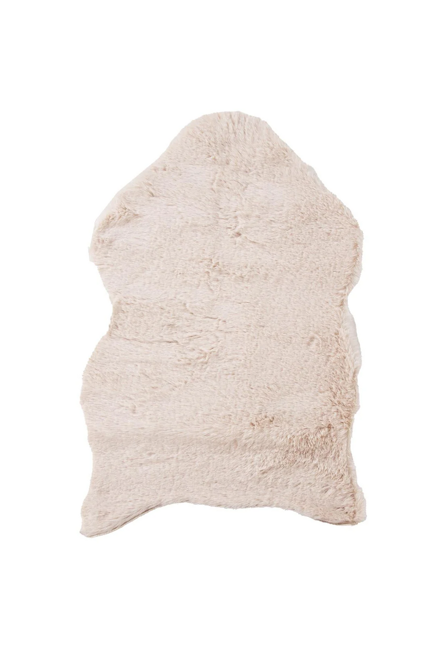 Γούνινο Χαλί Μπεζ Συνθετικη Γούνα Bunny Royal Carpet 0.60X0.90