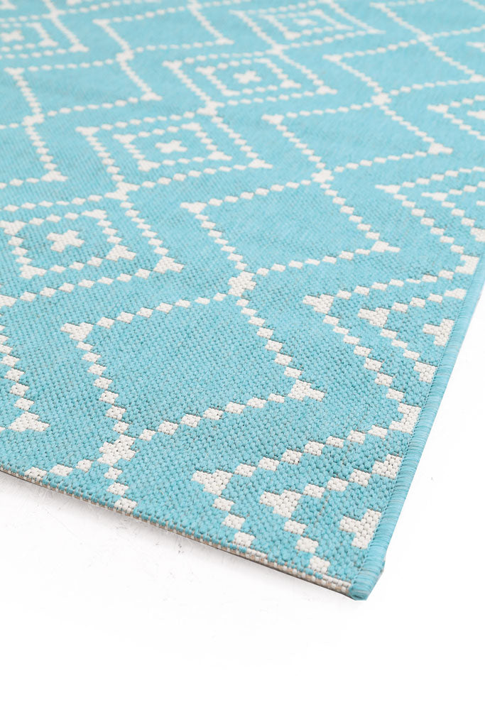 Ψάθινο Χαλί Μπλε Flox Royal Carpet 1.60X2.35