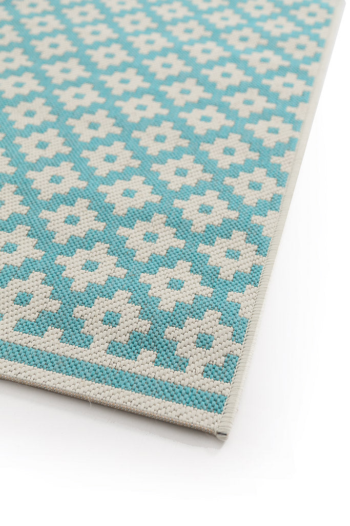 Ψάθινο Χαλί Μπλε Flox Royal Carpet 2.00X2.85