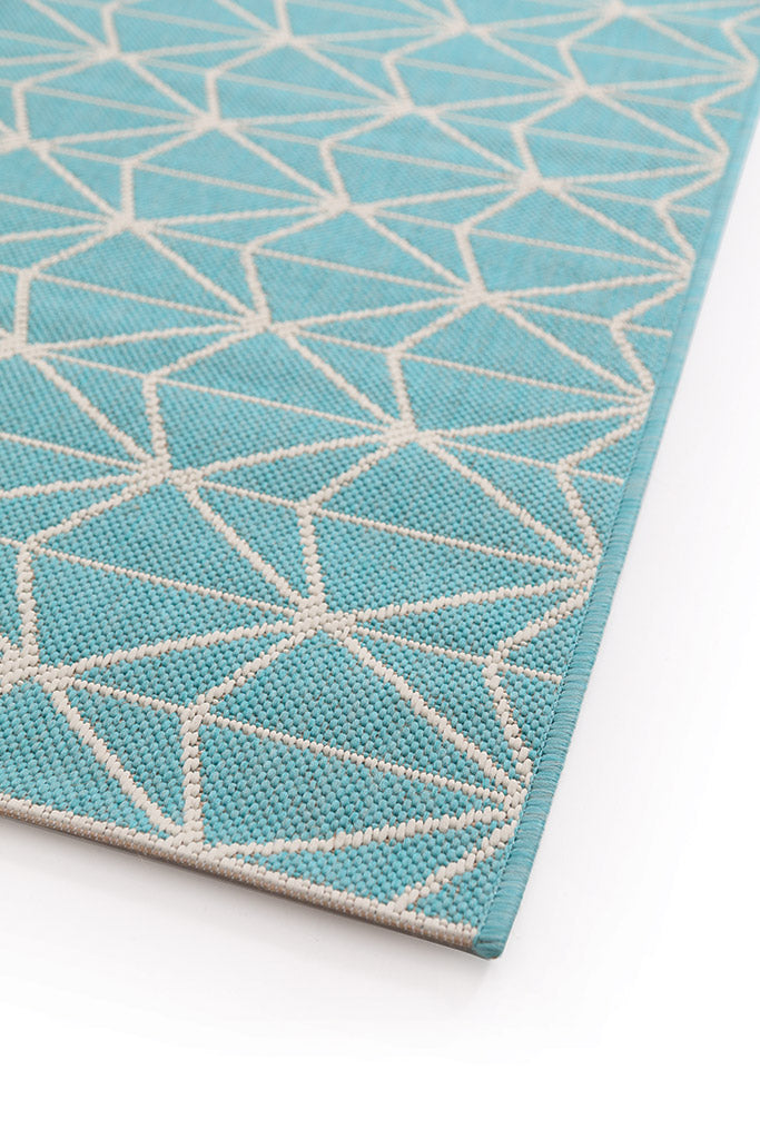 Ψάθινο Χαλί Μπλε Flox Royal Carpet 1.60X2.35