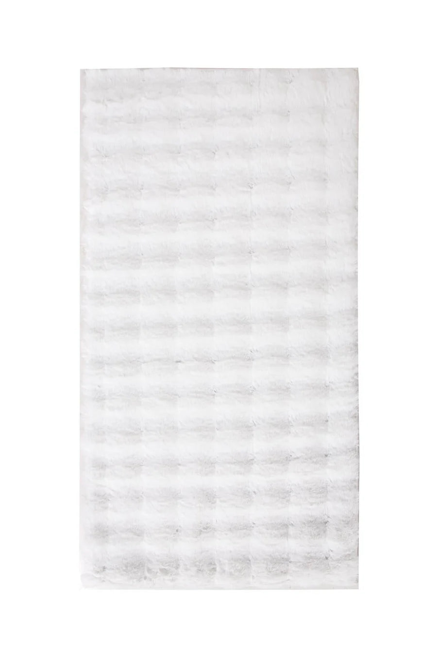 Γούνινο Χαλί Λευκό Συνθετικη Γούνα Bubble Royal Carpet 0.67X1.40
