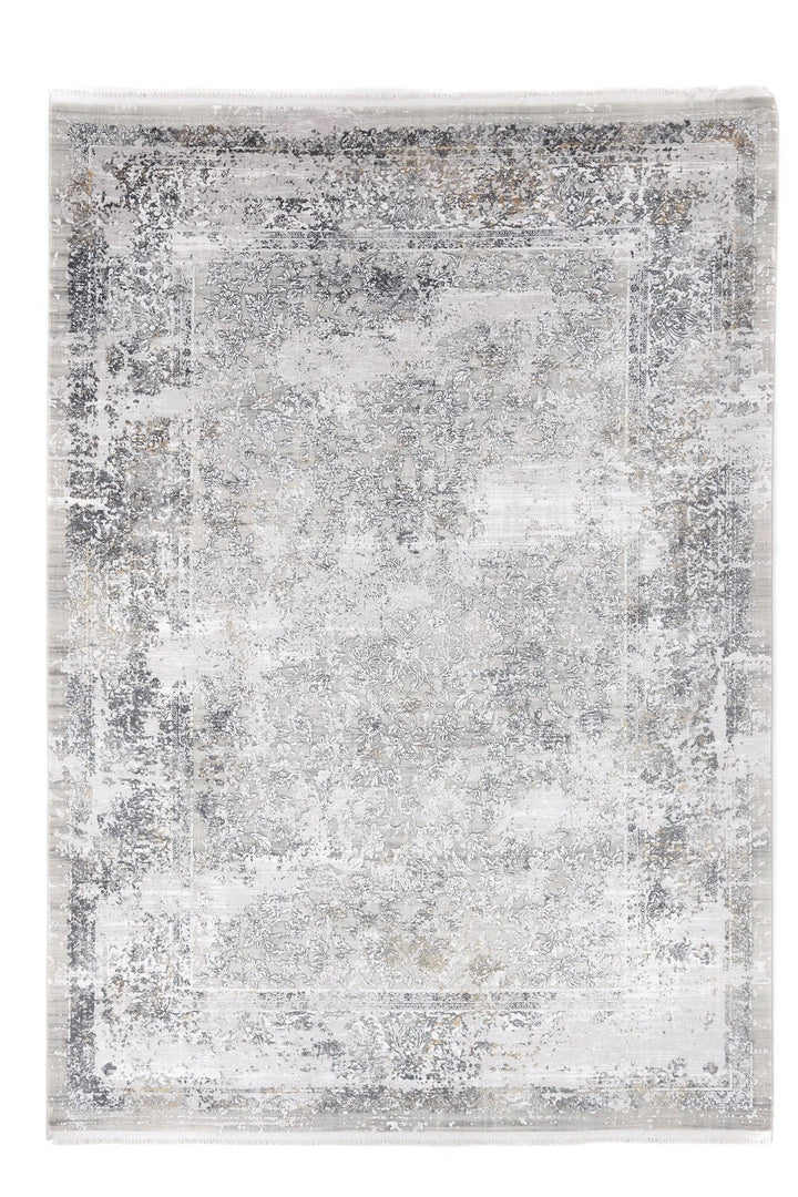 Μοντέρνο Χαλί Ανθρακί Bamboo Silk Royal Carpet 160X230 (5987A)
