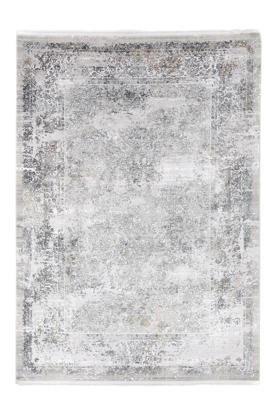 Μοντέρνο Χαλί Ανθρακί Bamboo Silk Royal Carpet 160X230 (5987A)