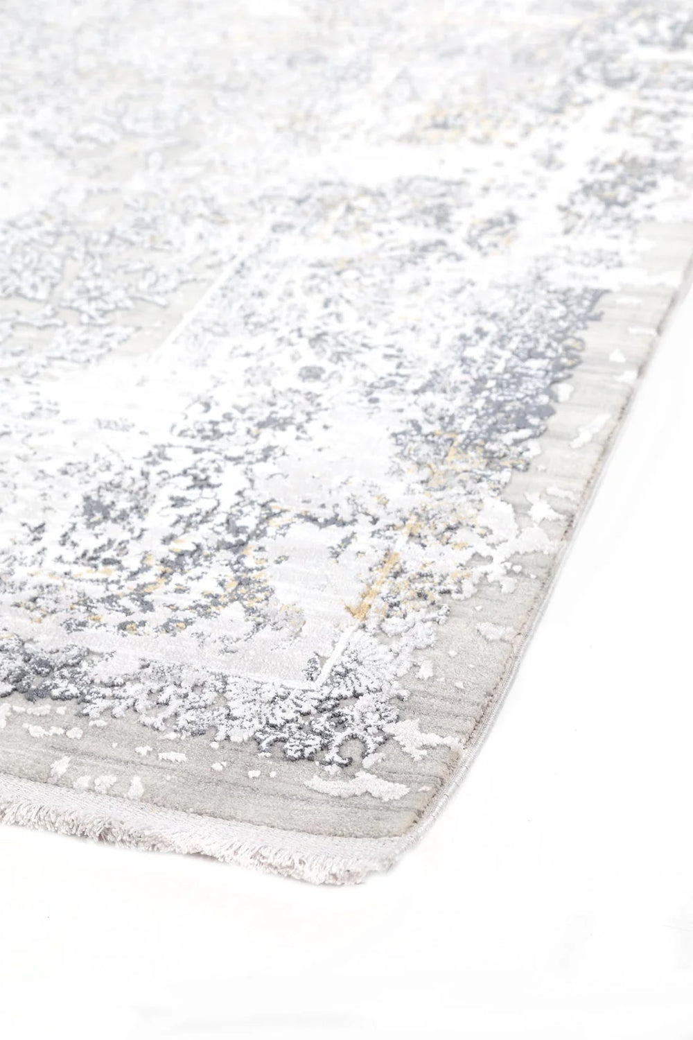 Μοντέρνο Χαλί Ανθρακί Bamboo Silk Royal Carpet 160X230 (5987A)