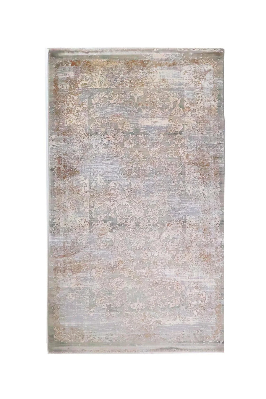 Μοντέρνο Χαλί Γκρι-Μπεζ Bamboo Silk Royal Carpet 0.80X1.50 (5987A1)