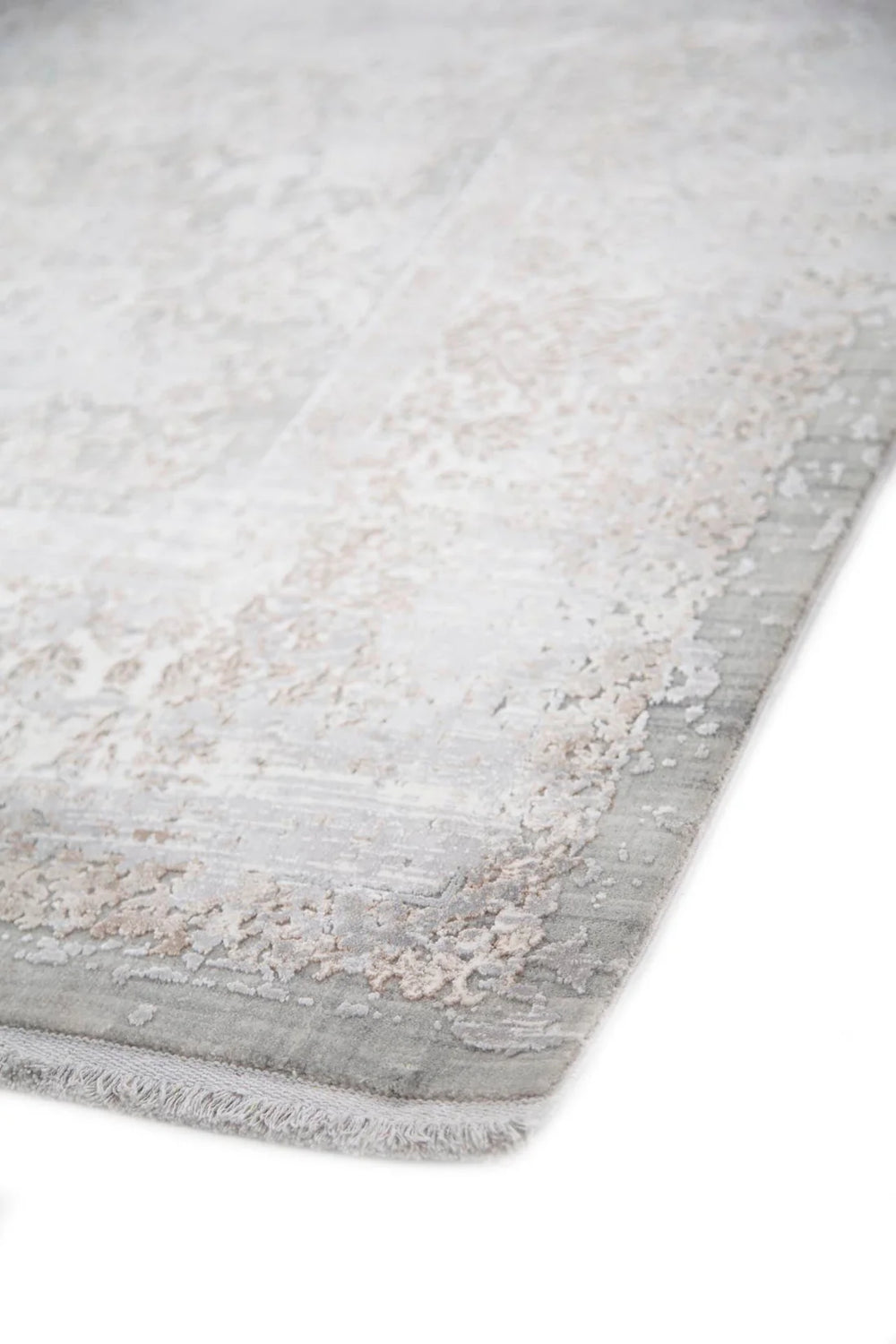 Μοντέρνο Χαλί Γκρι-Μπεζ Bamboo Silk Royal Carpet 0.80X1.50 (5987A1)