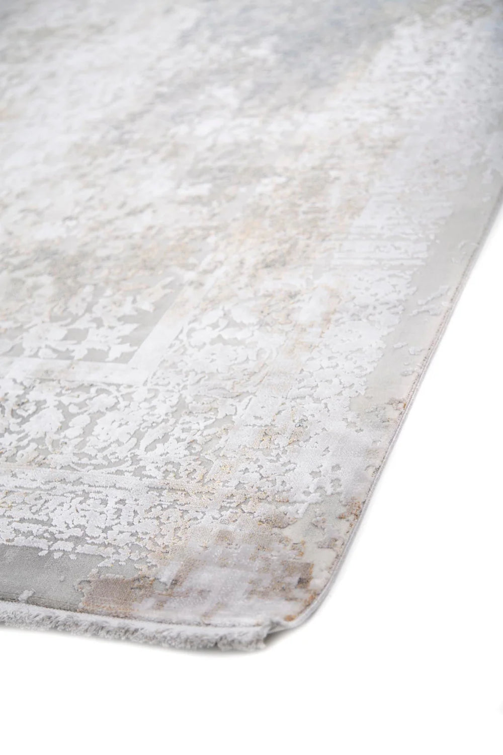 Μοντέρνο Χαλί Ανθρακί Bamboo Silk Royal Carpet 240X350 (8097A1)