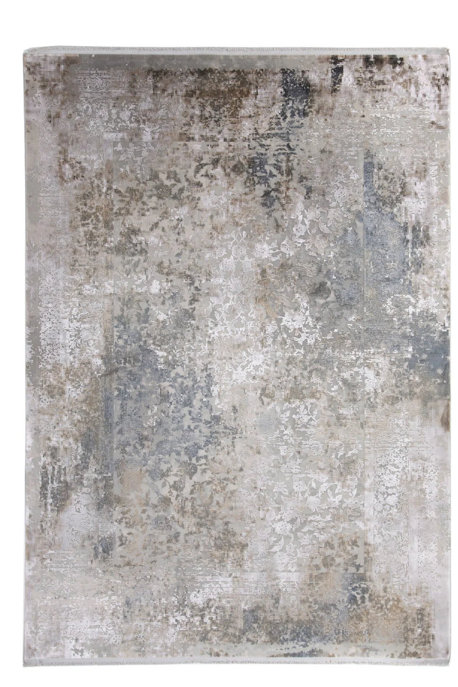 Μοντέρνο Χαλί Ανθρακί Bamboo Silk Royal Carpet 240X350 (8097A1)