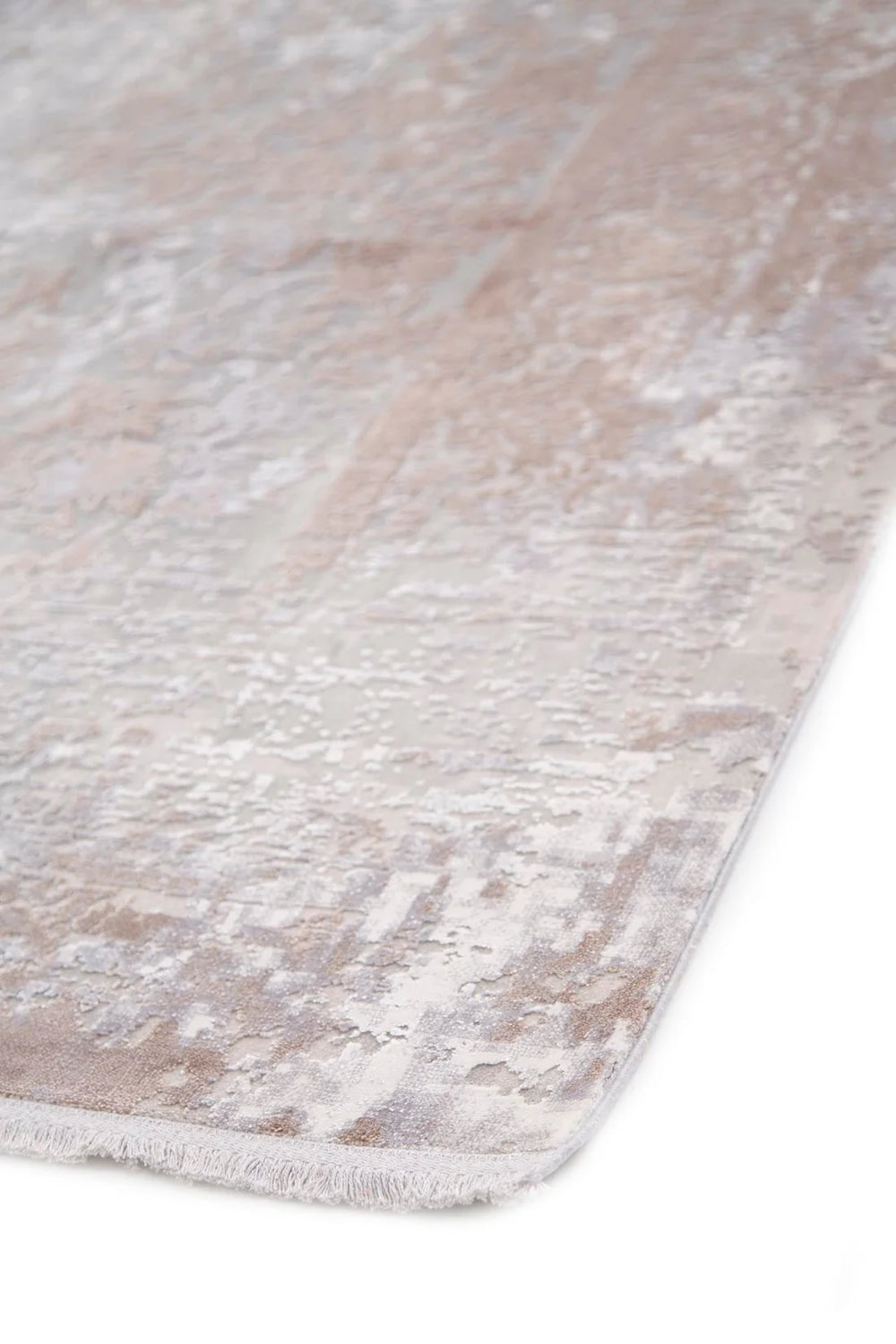 Μοντέρνο Χαλί Γκρι-Μπεζ Bamboo Silk Royal Carpet 0.80X1.50 (8097A)