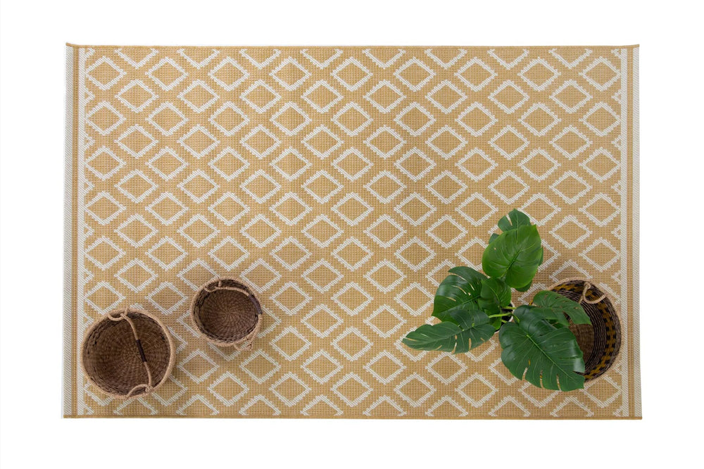 Ψάθινο Χαλί Ώχρα Flox Royal Carpet 1.60X2.35