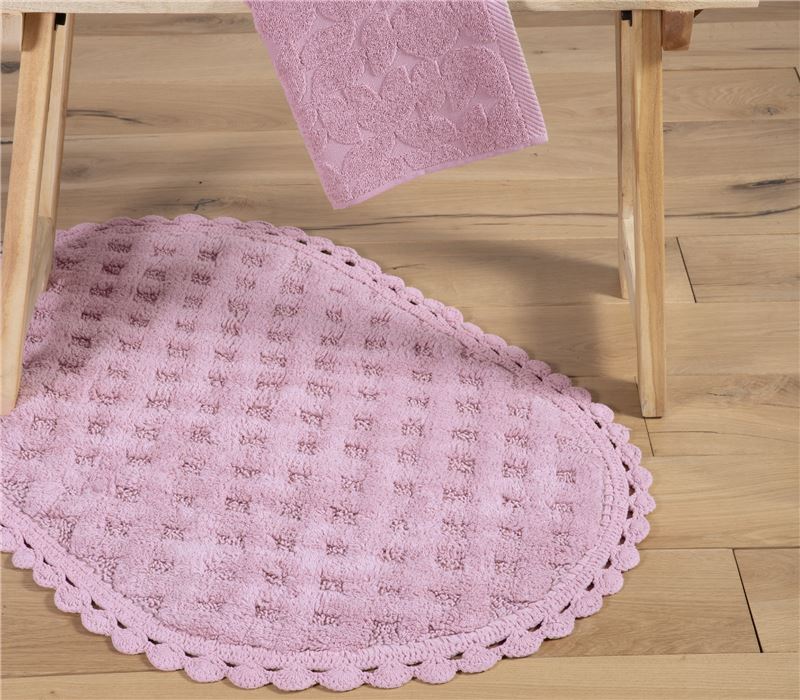 Ροζ Χαλάκι Μπάνιου Touch 55X85 Nef-Nef Homeware