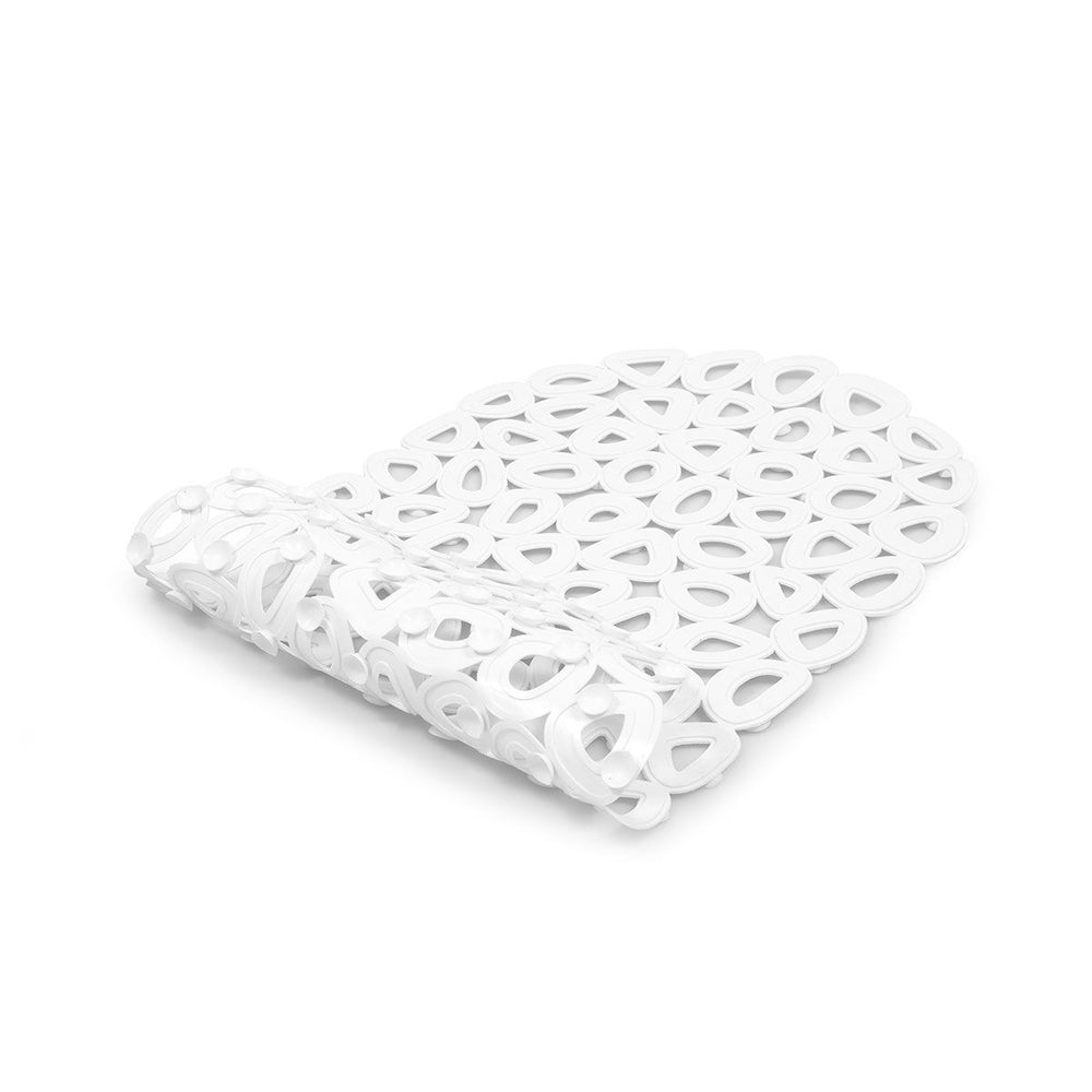 Αντιολισθητικό Μπάνιου ECO 68X35cm Ανακυκλωμένο PVC Λευκό Estia