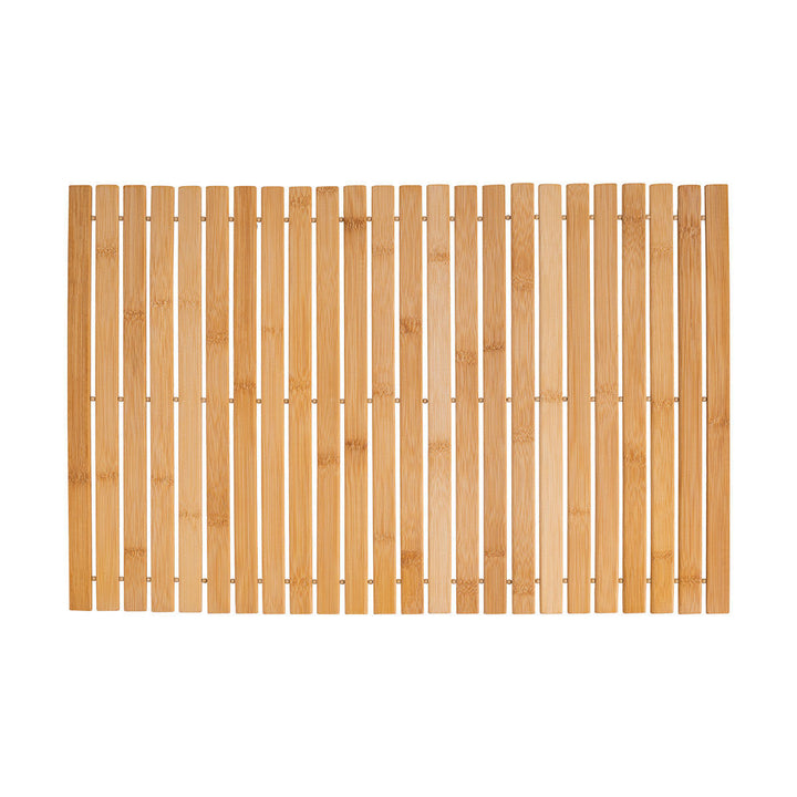 Πατάκι Μπάνιου Αντιολισθητικό Από Bamboo 60x40cm Bamboo Essentials Estia