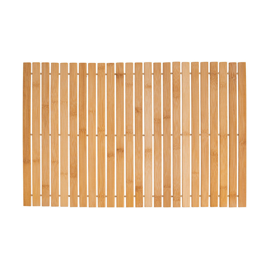 Πατάκι Μπάνιου Αντιολισθητικό Από Bamboo 60x40cm Bamboo Essentials Estia