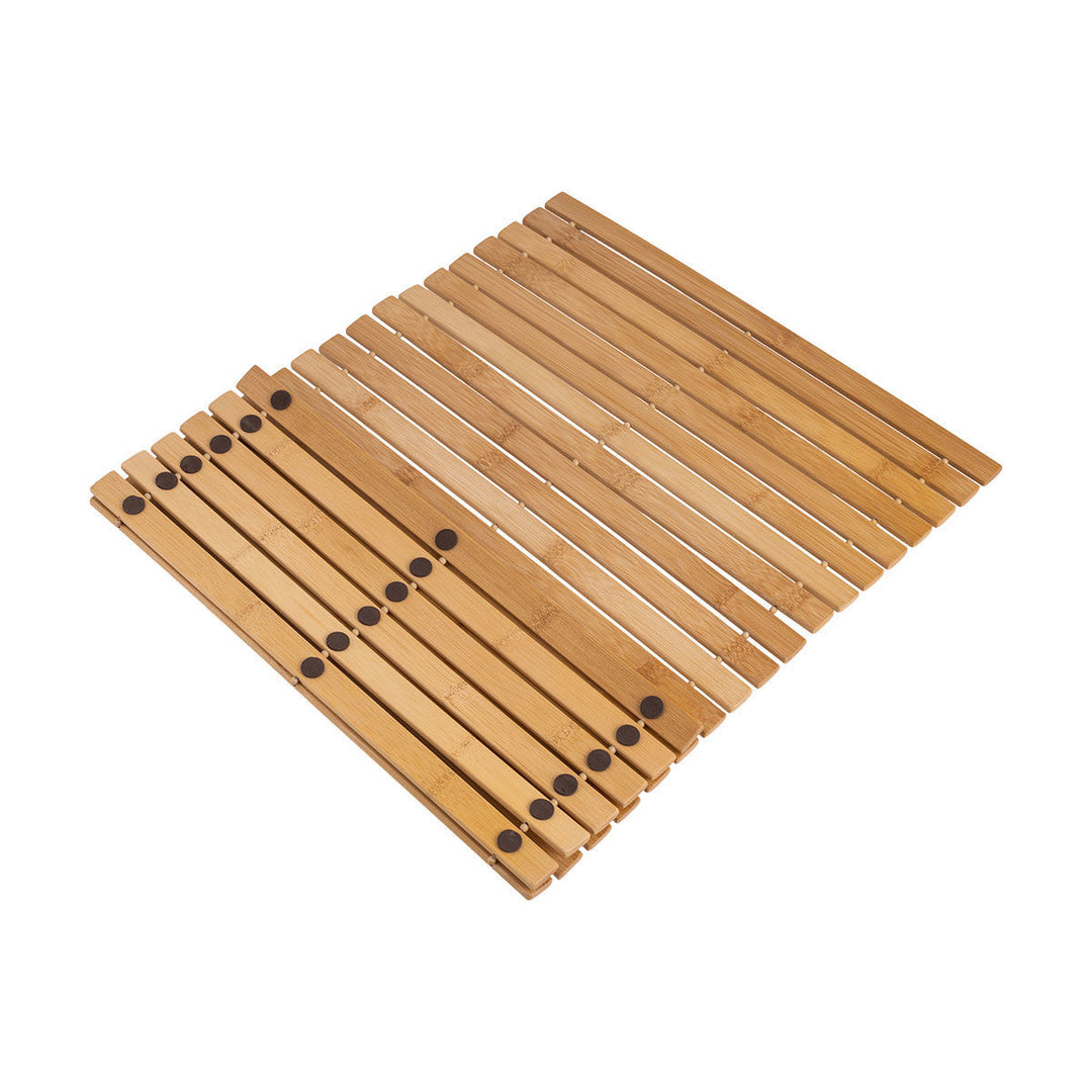Πατάκι Μπάνιου Αντιολισθητικό Από Bamboo 60x40cm Bamboo Essentials Estia