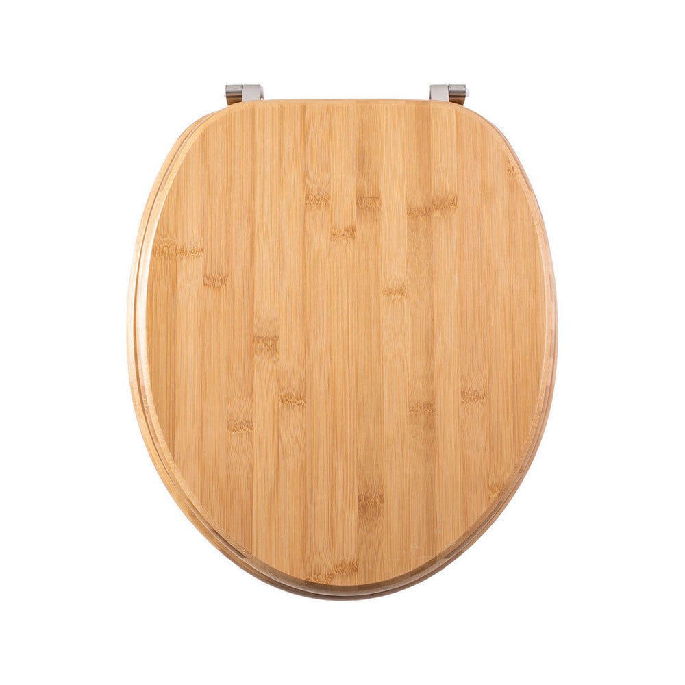 Καπάκι Λεκάνης Bamboo Essentials 35X43X3cm Estia