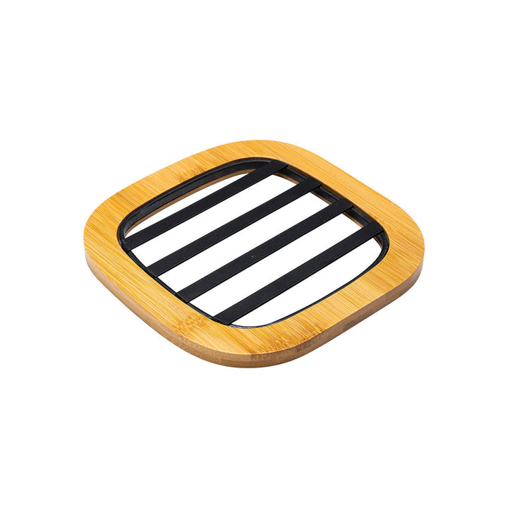 Βάση Μαγειρικού Σκεύους Με Μέταλλο Μαύρη Bamboo Essentials Estia