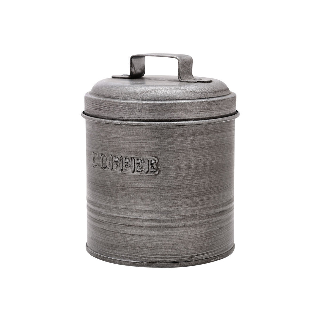 Μεταλλικό Δοχείο Για Καφέ Με Αεροσταγές Καπάκι & Επιγραφή 'Coffee' Estia