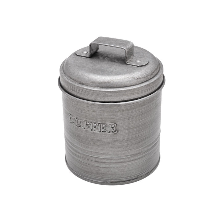 Μεταλλικό Δοχείο Για Καφέ Με Αεροσταγές Καπάκι & Επιγραφή 'Coffee' Estia
