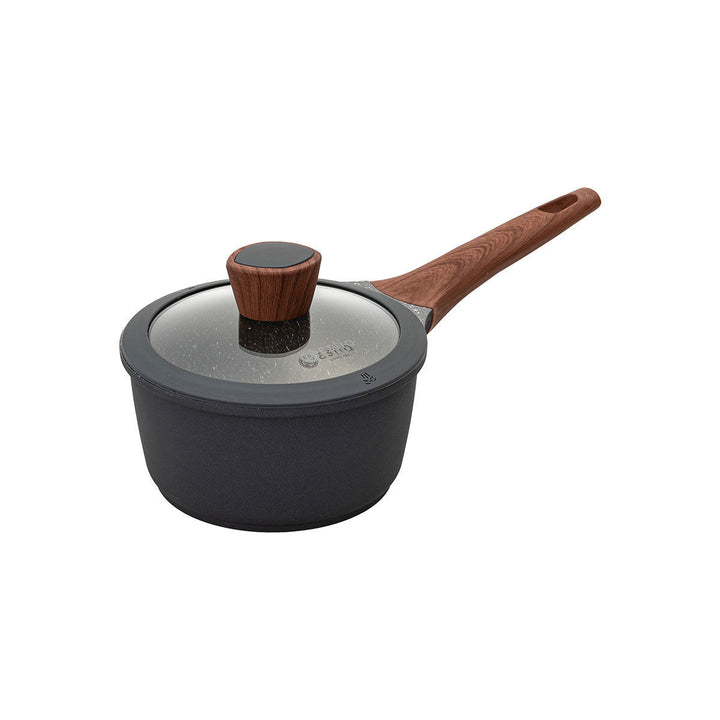 Κατσαρολάκι Γάλακτος Αντικολλητικό Χυτού Αλουμινίου 1.4lt/16cm Stone Estia