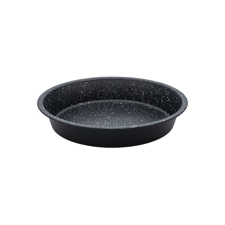 Ταψί Αντικολλητικό Στρογγυλό 2.6lt Ανθρακούχου Χάλυβα 28x5cm Magma Estia