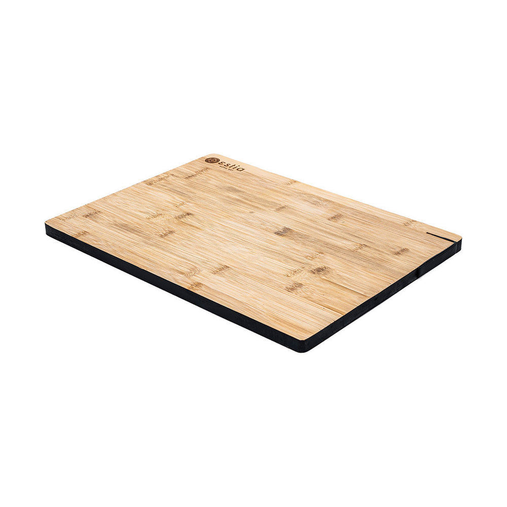 Ξύλο Κοπής Με Λουράκι Κρέμασης Bamboo Essentials Estia 39x28cm