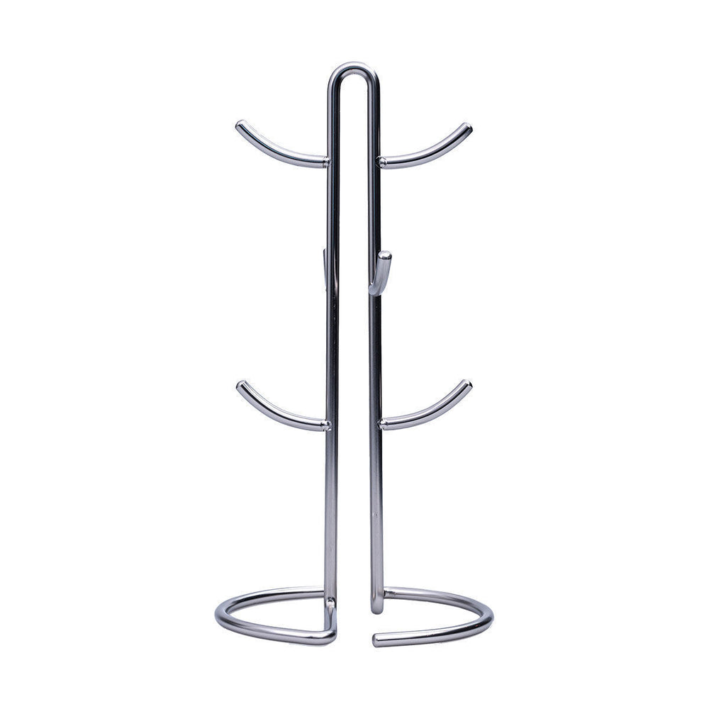 Βάση Για Κούπες 6 Θέσεων Μεταλλική Νίκελ Estia