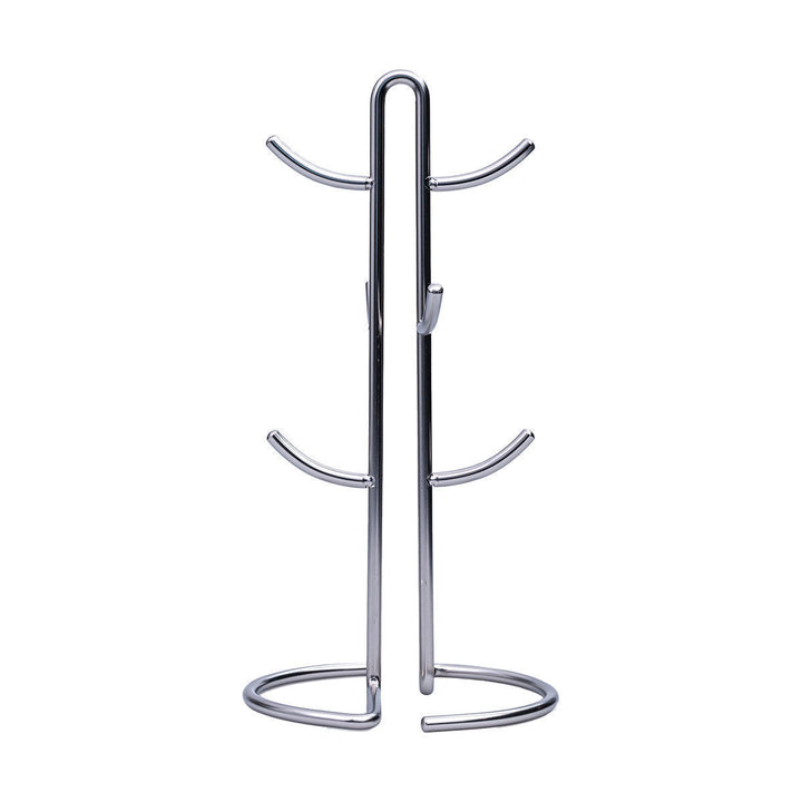 Βάση Για Κούπες 6 Θέσεων Μεταλλική Νίκελ Estia