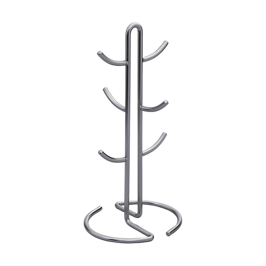 Βάση Για Κούπες 6 Θέσεων Μεταλλική Νίκελ Estia