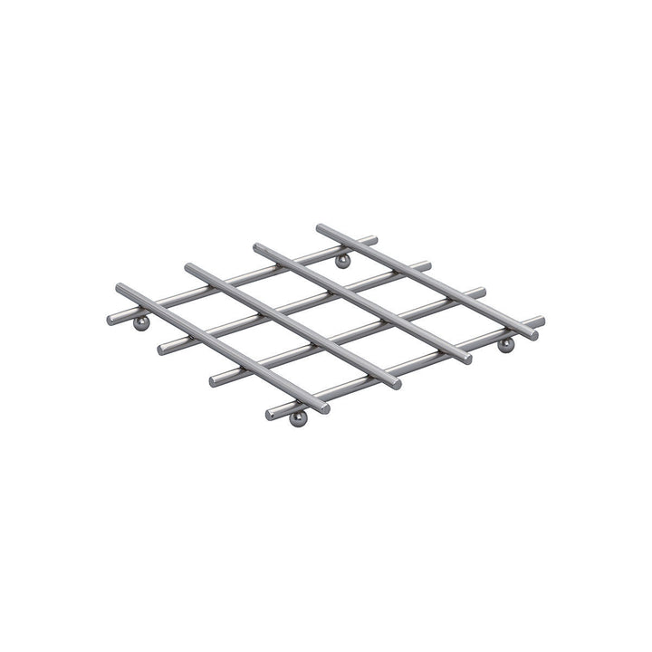 Βάση Μαγειρικού Σκεύους Ασημί Μεταλλική Nickel Estia