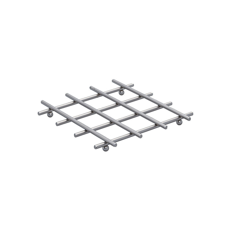 Βάση Μαγειρικού Σκεύους Ασημί Μεταλλική Nickel Estia