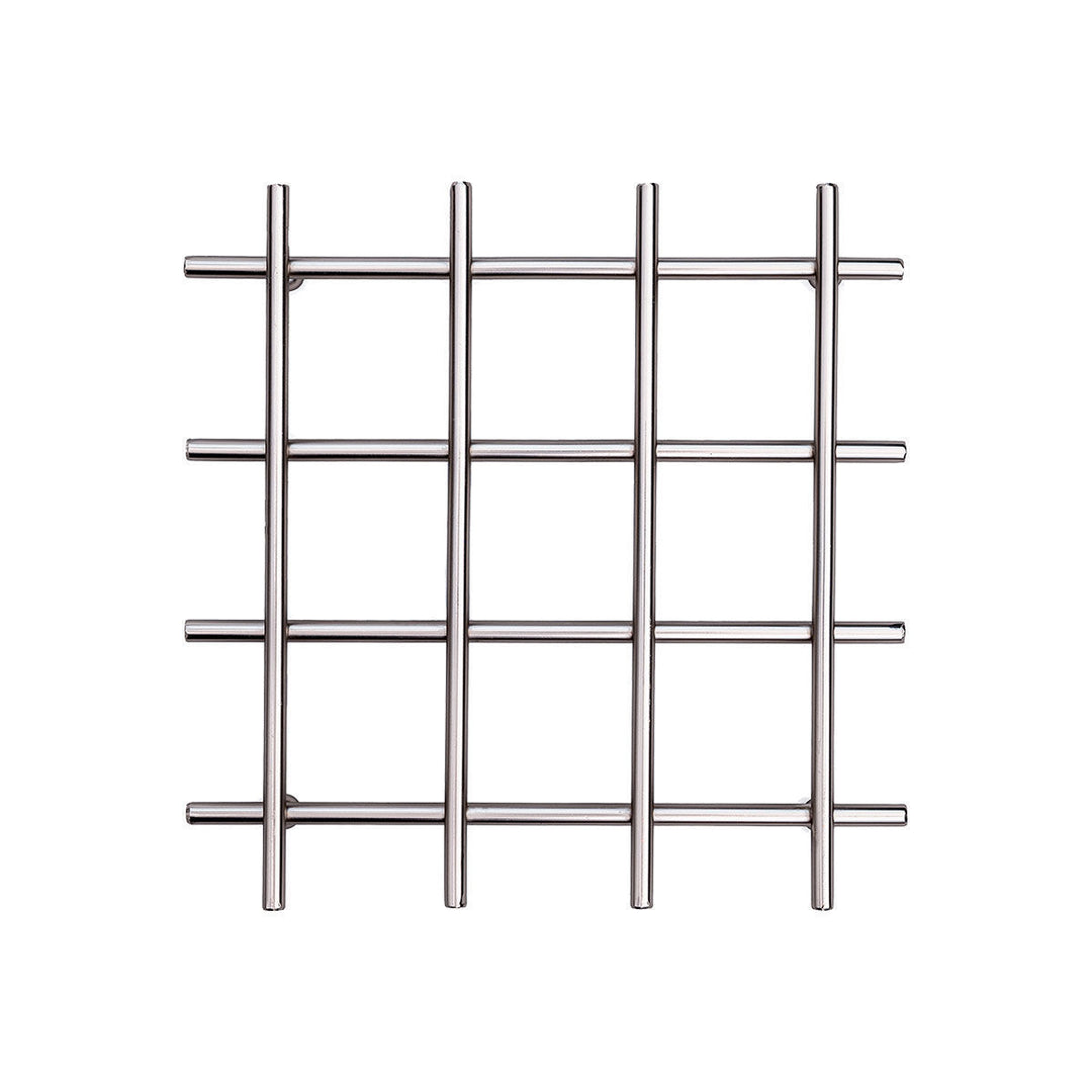 Βάση Μαγειρικού Σκεύους Ασημί Μεταλλική Nickel Estia