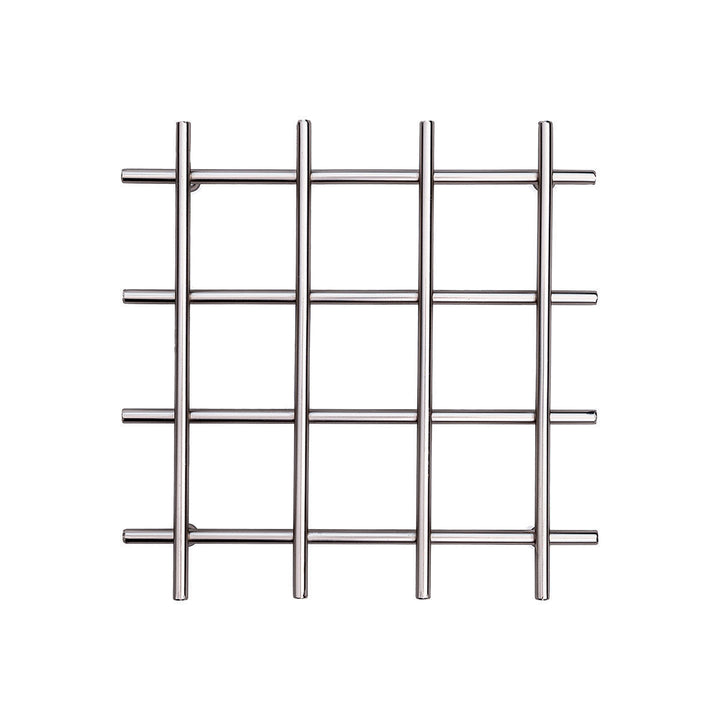 Βάση Μαγειρικού Σκεύους Ασημί Μεταλλική Nickel Estia