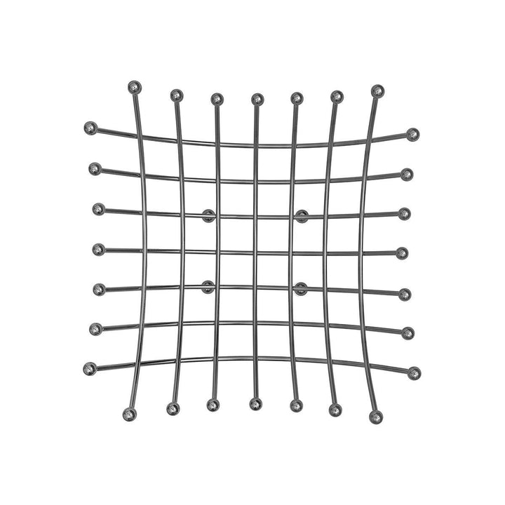 Φρουτιέρα Μεταλλική Μαύρη Nickel Elegant Estia