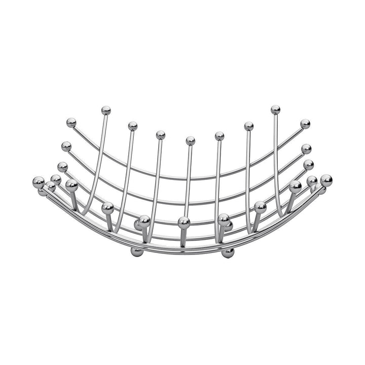 Φρουτιέρα Ασημί Μεταλλική Nickel Elegant Estia