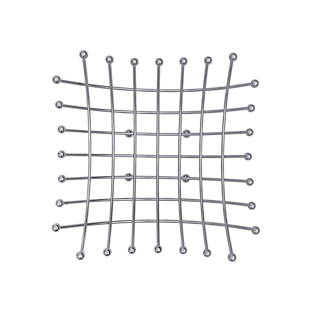 Φρουτιέρα Ασημί Μεταλλική Nickel Elegant Estia