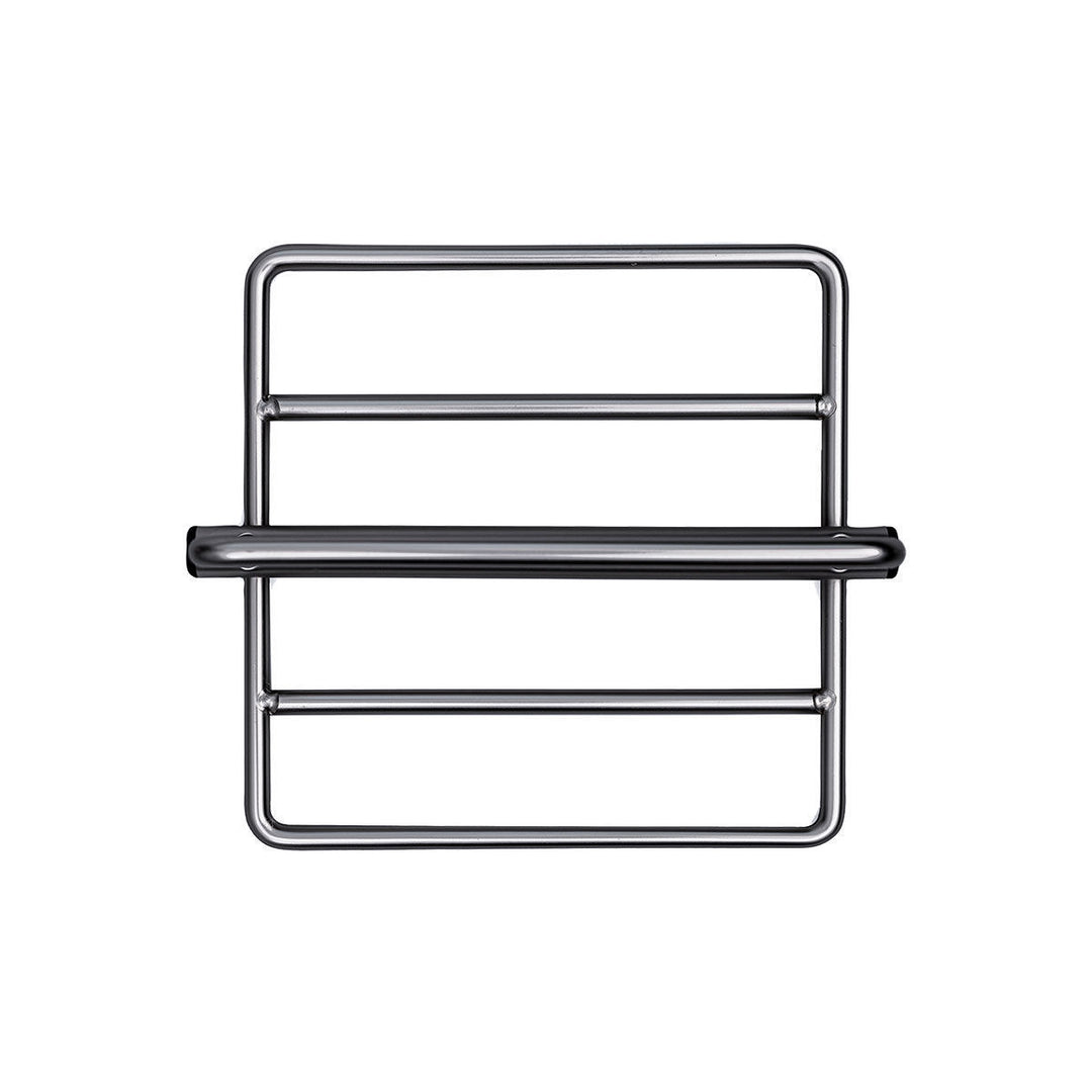 Χαρτοπετσετοθήκη Μεταλλική Μαύρη Nickel Estia