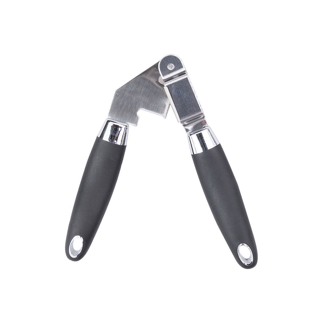 Πρέσσα Σκόρδου Ανοξείδωτη Με Εργονομική Λαβή Σιλικόνης Estia